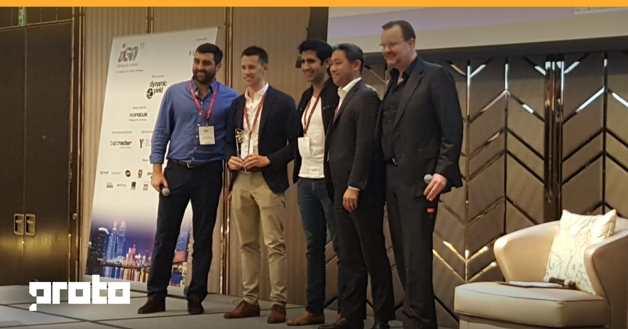 Proto wins the 2019 Innovation Launchpad at iGaming Asia Congress